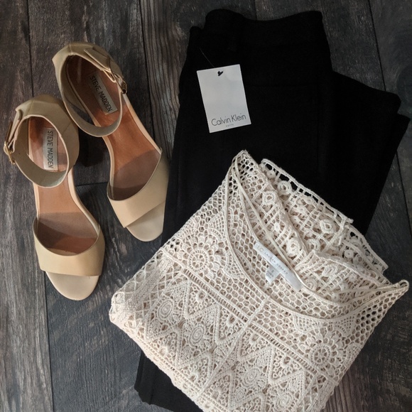 NWT Calvin Klein Women's Compression Pant - Picture 4 of 7